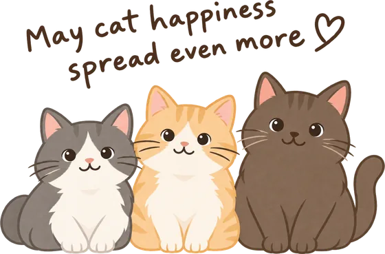 May more cats be happy
